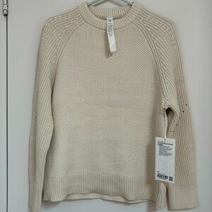 Lululemon XS Honeycomb Crewneck sweater XS